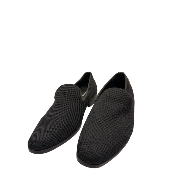 Uubaris Other - Uubaris Mens Mesh Dress Loafers Black Slip On Knit Shoes SM010 Size 12
